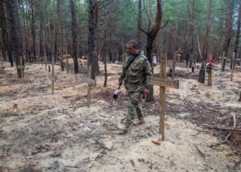 Hundreds Found In Mass Burial Site After Russians Leave Ukraine City