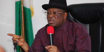 Ebubeagu’s Excesses: HURIWA Seek Travel Ban On Governor Umahi Over Killings In Ebonyi