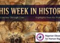 THIS WEEK IN HISTORY