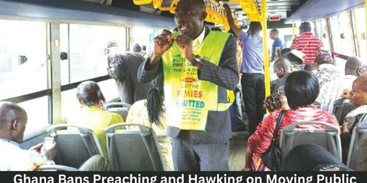 Ghana Bans Preaching and Hawking on Moving Public Buses, Reviving 2012 Rule with Heavier Penalties