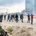 Police Teargas #EndSARS Memorial at Lekki Tollgate, Disperse Gubernatorial Candidates, Mourners