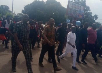 Enugu Youths March to Government House Over Alleged Police Killing of Celebrity ‘Stone’